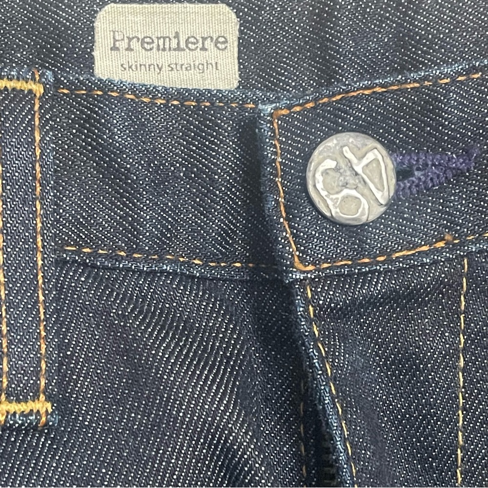 AG Adriano Goldschmied Premiere Skinny Straight Jeans Size 26R - Picture 4 of 11